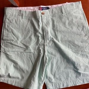 NEW 40 Green/White CHAPS Shorts